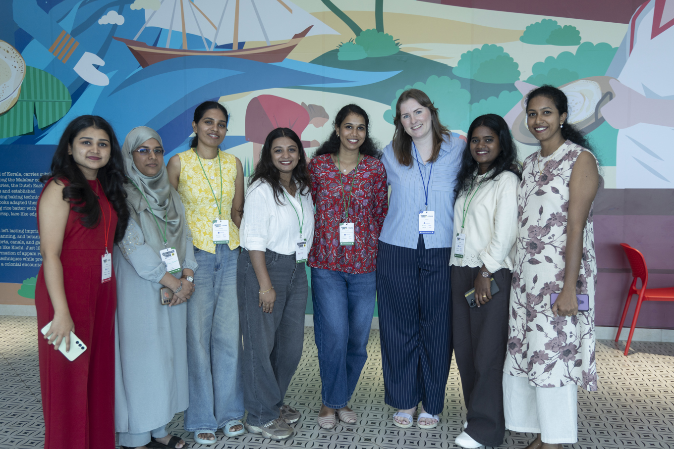 Group photo of women attending Umbraco India Festival