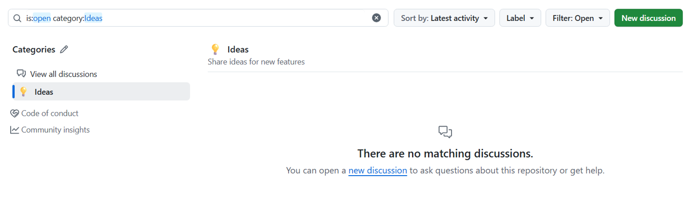 ideas on github
